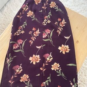 Norton McNaughton Women’s Floral Print Skirt Size 4P Petite